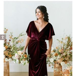 Revelry Emerald Green Bridesmaid Dress
